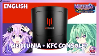 Neptunia + KFC Console??? | Neptunia Game Maker R:Evolution Funny Moments