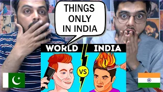 Pakistani Reaction on 21 Things Only in India Tourists Can't Understand