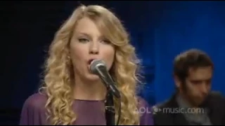 Love Story By Taylor Swift (2008 AOL Sessions)
