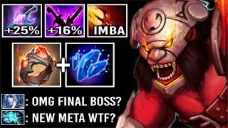 NEW CRAZY STYLE 7.29 Giants Ring + Arcane Blink Magic Axe Insane Burst Carry All Team WTF Dota 2