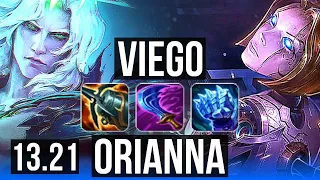 VIEGO vs ORIANNA (MID) | 1700+ games, Comeback, 1.4M mastery | KR Master | 13.21