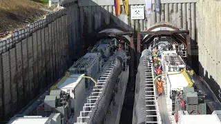 TBM Videorundgang | Tag der offenen Baustelle Albvorlandtunnel | 07.10.2017| #S21