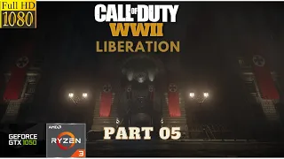 Call of Duty: WW2 - Mission 5 Liberation - Campaign Playthrough COD WW II [Full HD][Ryzen3/GTX 1050]