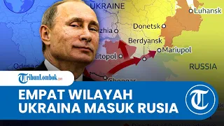 Vladimir Putin Dilantik Jadi Presiden Dengan Memasukkan Empat Wilayah Ukraina Masuk Rusia