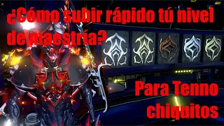 ¿Cómo subir rápido tú nivel de maestría? (para Tenno chiquitos)