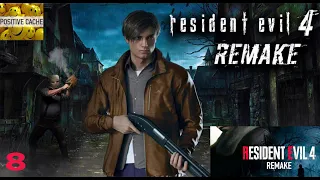 Resident Evil 4 Remake прохождение на русском глава 8 2023