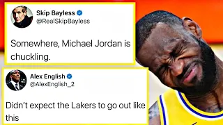 NBA Players Reacts To Lebron and Lakers ELIMINATED by the Phoenix Suns in Game 6!