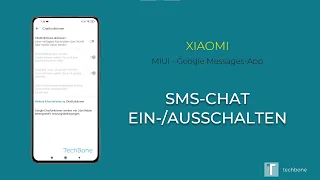 SMS-Chatfunktionen - Xiaomi [Android Messages]