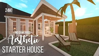 Minami Oroi Roblox Bloxburg SpeedBuild No Gamepass Aesthetic Modern Starter House April 12 2021