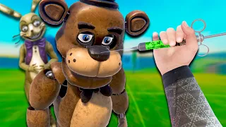 I Used MYSTERY Syringes on FNAF Animatronics in BONELAB VR!