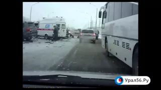 Авария на Загородном шоссе в Оренбурге