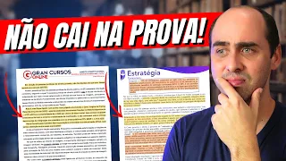 Como o Estratégia, Gran Cursos e AlfaCon criam materiais desnivelados para Concursos!