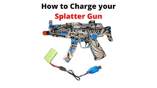How To Charge Your Splatter Gun