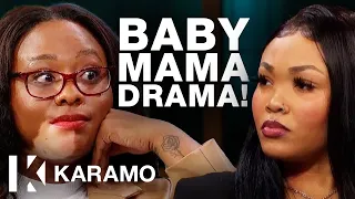 Man's Two Baby Mothers Meet For The First Time! 😬😬| KARAMO