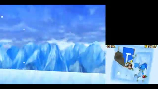 [Sloppy TAS] SM64DS First Person Mod - Snowman's Big Head (10.263) {Wario, Cannon Unlocked}