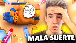 LA PEOR SUERTE DE BRAWL STARS | REACCIONANDO A FAILS Y MOMENTOS EPICOS