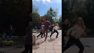 Самый простой танец ногами.  Нужна обучалка? Зиверт Рокки #shuffle #shuffledance #zivert