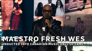 Maestro Fresh Wes inducted into Canadian Music Hall of Fame | Juno Awards 2024