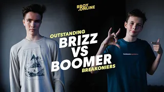 Brizz (Outstanding) vs Boomer (Breakoniers) | 6-Rounds Battle | BBOY.ONLINE