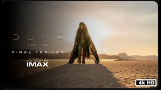 DUNE PART TWO   Final Trailer 4K  Timothée Chalamet, Zendaya Movie  Experience It In IMAX ® 1