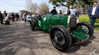 Goodwood 81MM  The Grover Williams Trophy procession to the Assembly Area.