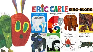 9 BEST Eric Carle Book Compilation |Sing Along Polar Bear and more