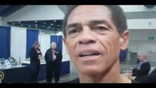 Jim Kelly, From Enter The Dragon, WonderCon 2011, Talks President Obama And Jon Saxon