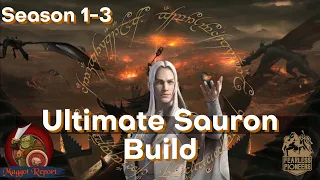 Win every battle with this ultimate Sauron Build in LOTR Rise to War