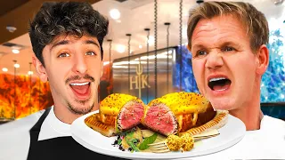 I Surprised Gordon Ramsay w/ a $10,000 Beef Wellington!