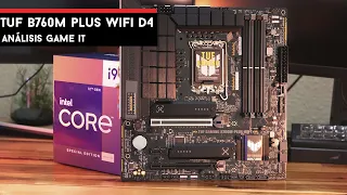 TUF B760M Plus Wifi, review en español | Pequeña pero matona!