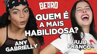 PRESSÃO TOTAL! Quem consegue FAZER essas MALUQUICES de HABILIDADE? JUJU FRANCO ou ANY GABRIELLY?