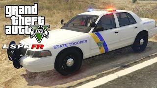 GTA 5 - LSPDFR EP 298 - NJ state trooper CVPI