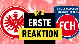 Heimsieg! Eintracht Frankfurt lässt Heidenheim keine Chance! | Bundesliga Reaktion