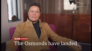 Donny Osmond interview on 50th anniversary since The Osmonds touched down in the UK - 20/Oct/2023