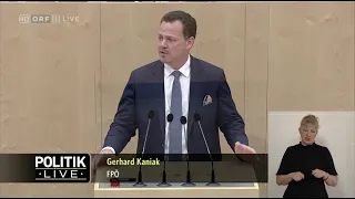 Gerhard Kaniak - Epidemiegesetz und Krankenanstalten - 18.5.2022