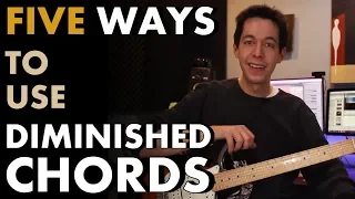 5 Easy Ways to Use and Write with Diminished Chords [MUSIC THEORY - CHORD PROGRESSIONS]