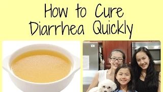 Cure Diarrhea Fast  (HUMANS & DOGS)- Grandma's Natural Home Remedy