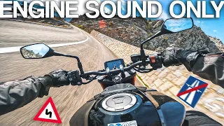 Honda CB750 Hornet sound & quick review [RAW Onboard]