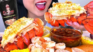 ASMR LOBSTER SEAFOOD BOIL + BLOVES SMACKALICIOUS SAUCE | ASMR Phan