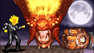 Ghost Rider (GBA) All Bosses (No Damage)