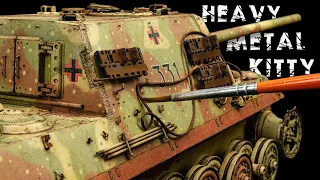 Let's Make The Jagdtiger Look HEAVY with Chipping, Rust Tones and Panzer Tools