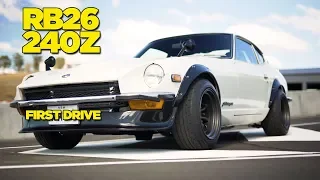 RB26 240Z REVEAL // FIRST DRIVE