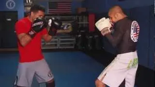 Muay Thai Defense- Blocking "1, 2" punches (Parry & X-Block)