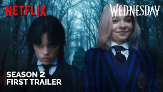 Wednesday Addams - Season 2 (2025) | First Trailer | NETFLIX & Jenna Ortega (4K)