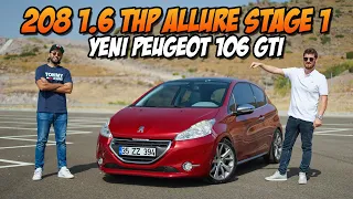 Peugeot 208 1.6 THP 180 HP Stage 1 ile Gazladık / Yeni 106 GTi ? / Yakıt Tüketimi / Test Ettik