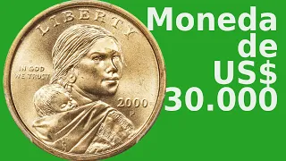 Sacagawea Coleccion Moneda por US$30.000