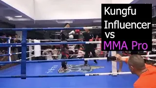 Kungfu Master With 2 Million Followers Challenges MMA Pro