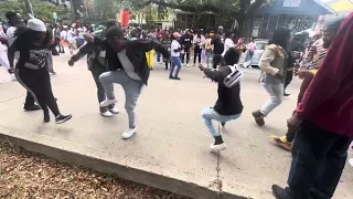 Second Line Sundays New Orleans #neworleans #footwork #nolaculture #neworleanssaints #secondline