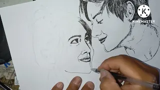 Daniel Padilla and Kathryn Bernardo || Sketch || Timelapse ||