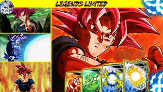 Dragon Ball Legends Concept- LF Super Saiyan God Goku [ToP] Moveset